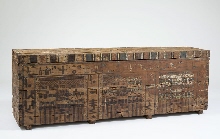 Coffin of the inspector of the district Ma