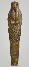 Planche de momie d'un scribe des offrandes divines du temple d'Amon