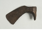 Axe with oblique shaft