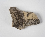 Fragment of the rim, neck and shoulder of a vase