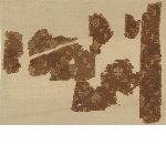 Fragment with scattered motifs