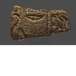 Fragment of a vase with inscription
