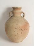 Vase with a white slip