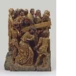 Fragment of a retable: Christ Carrying the Cross