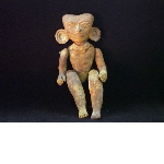 Anthropomorphic figurine with articulated limbs
