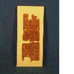 Fragments of a papyrus relating to a long-term sale of wine