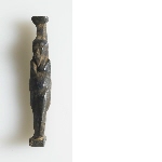 Figurine of Nephtys with a backpillar