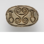 Scarab with 'nefer' and spirals