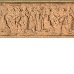 Cylinder seal with two figures