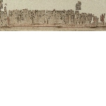 Fragment of a papyrus with inscription