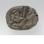Scarab with ram-headed sphinx
