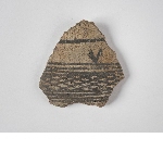 Fragment of decorated pottery