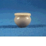 Kohl vase with lid