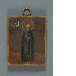 Icon-prendant of Saint Cyril Belozersky