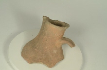 Fragment of a vase with narrow neck