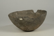 Bowl with conical base