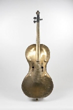 Experimental copper cello