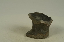 Foot fragment of a vase