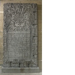 Tombstone of Jeanne Colibrant, abbess of Florival